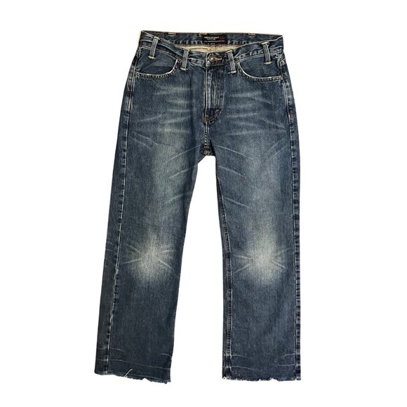 American Eagle Other - American Eagle Mens Jeans 29x30 Used Unhemmed Raw Edge 100% Cotton